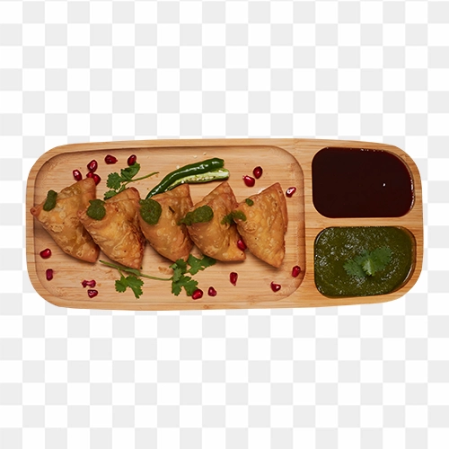 samosa free png with plate